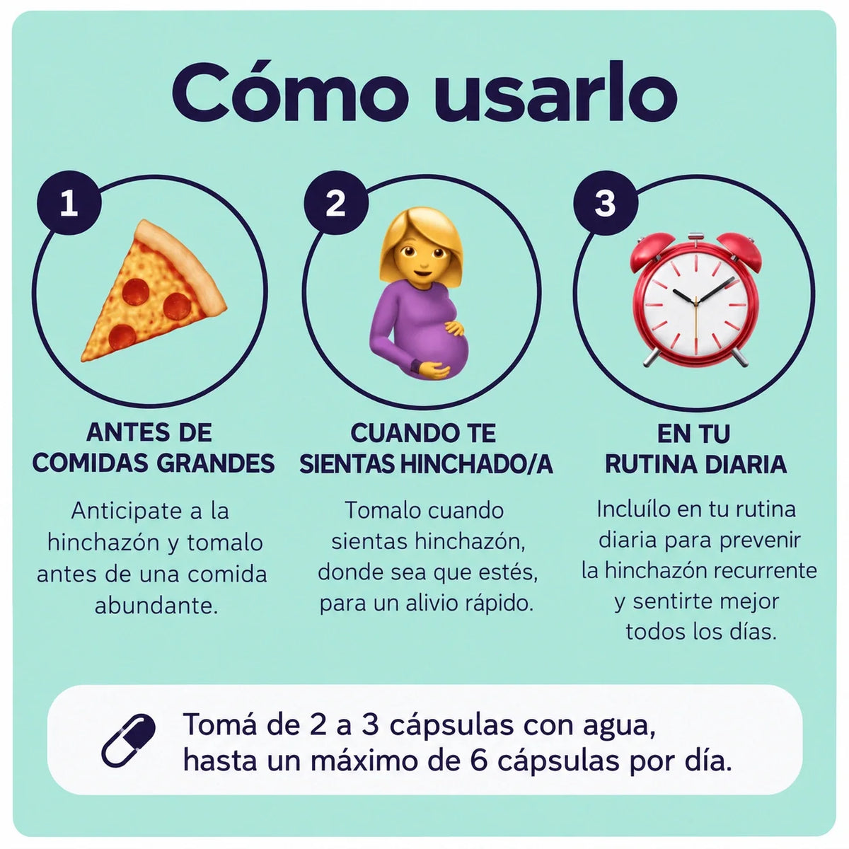 Una dosis para la hinchazón